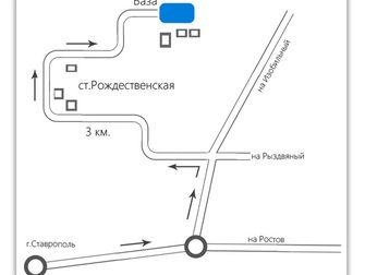 Схема проезда к базе