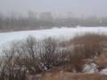 Река Чулым зимой