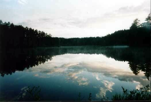 Озеро близ базы | Мечта-плюс, Ленинградская область