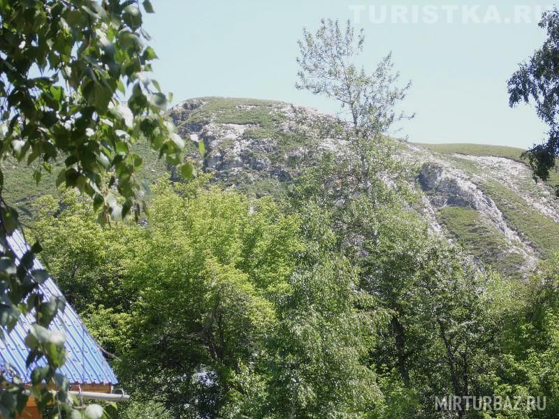 Гора Кирпичка рядом с усадьбой | Речка Каменка, Алтайский край
