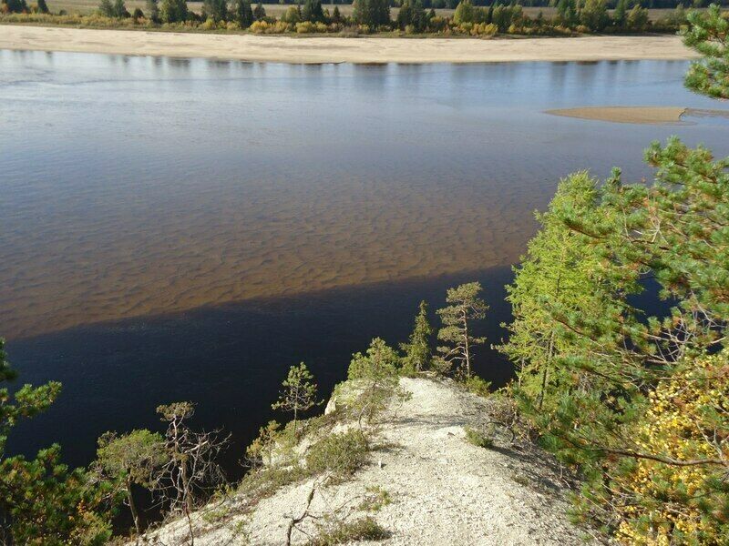 Вид на реку | Алёшина изба, Архангельская область