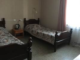 Улучшенный двухместный номер с односпальными кроватями, База отдыха Лесогорская, Лесогорский