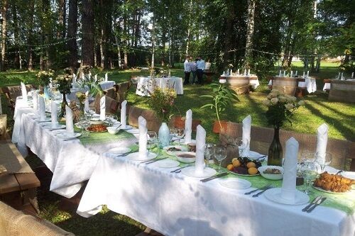 Проведение свадьбы на базе отдыха в Нижнем Новгороде