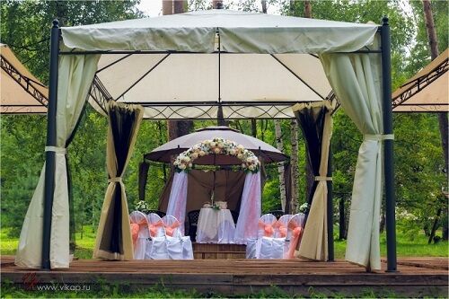Проведение свадьбы на базе отдыха в Нижнем Новгороде