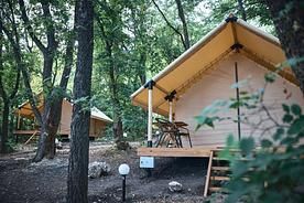 Сафари тент, Глэмпинг River glamp, Золотаревка