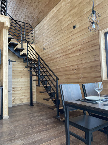 Дом 4-местный (в стиле барнхаус)