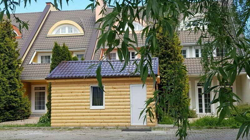 Домик 2-местный (отдельно стоящий из сруба) | Мазиз Зеленоградск, Калининградская область