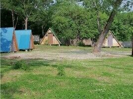 Двухместная палатка, База отдыха Домики-шале на озере Ханка, Ханкайский