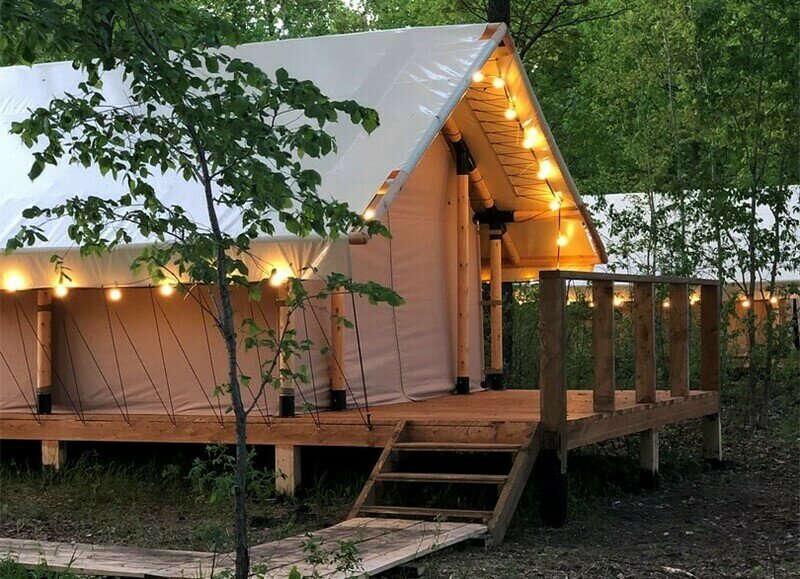 Глемпинг 3-местный