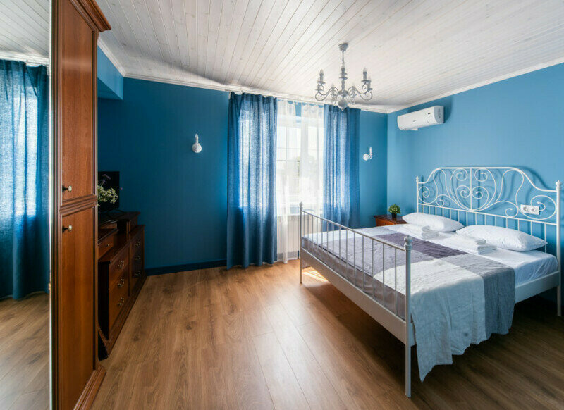 Эконом Семейный 2-местный 1-комнатный (Голубой)