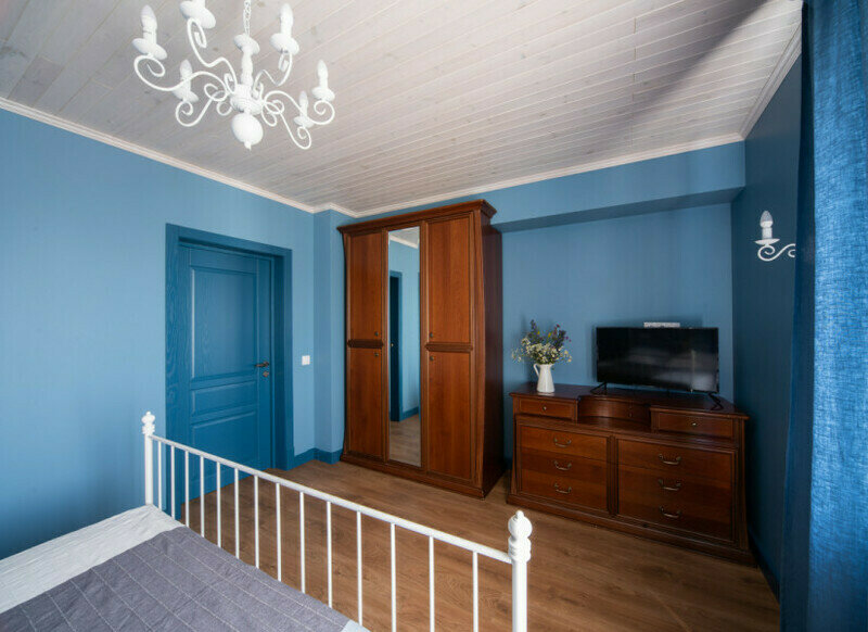 Эконом Семейный 2-местный 1-комнатный (Голубой)