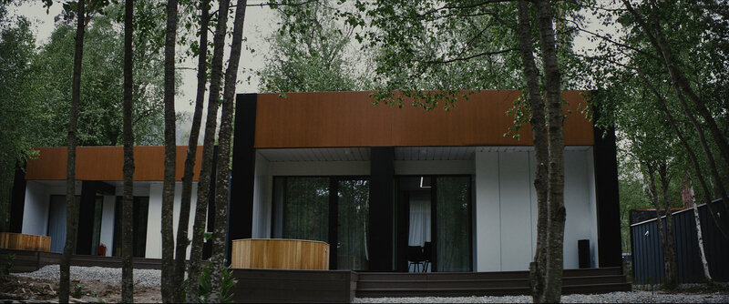 Бунгало (с купелью на дровах)