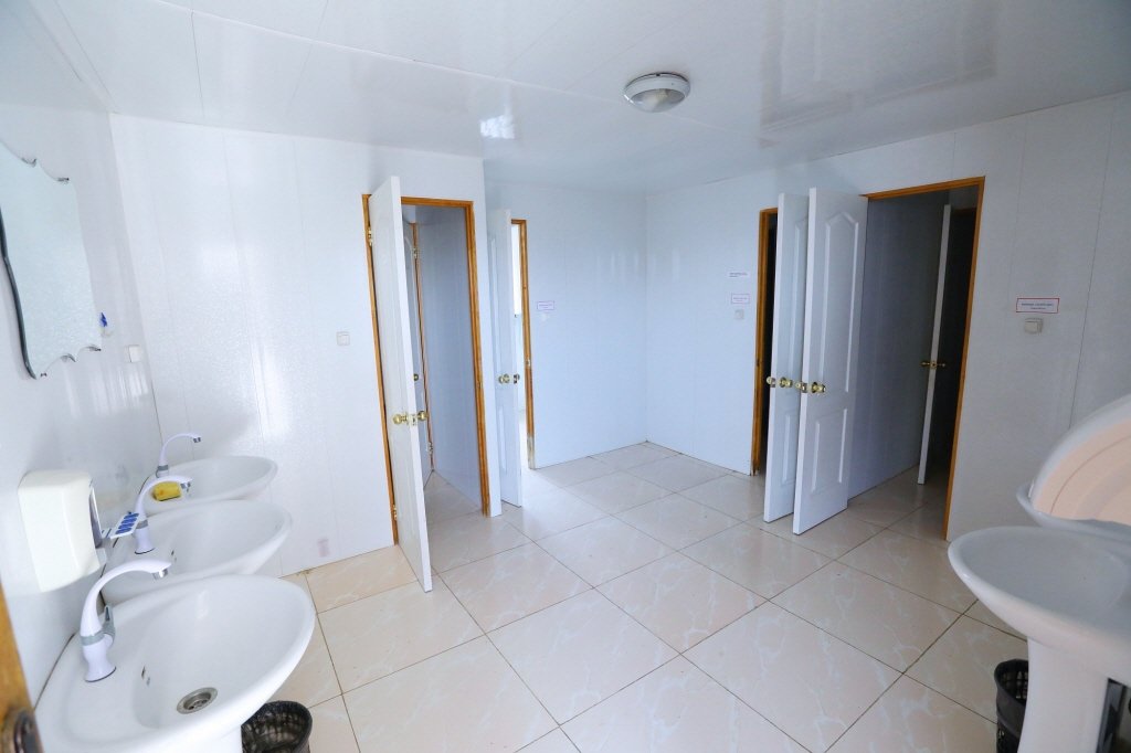 Душ на этаже