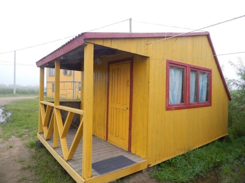 Домик с верандой