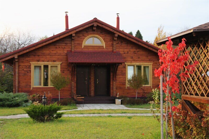 Коттедж 2-местный №4 (Дуплекс с камином)