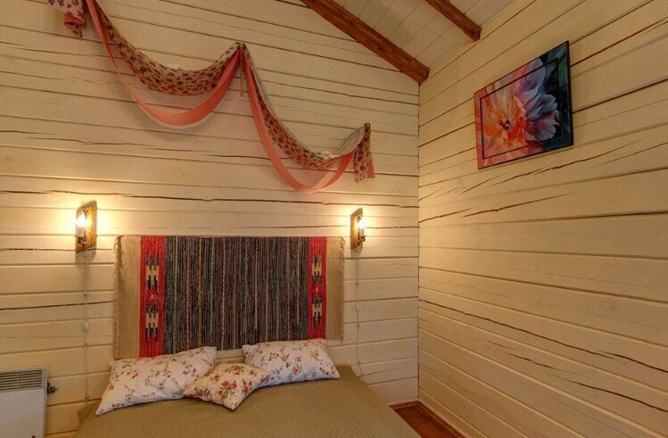 Коттедж 2-местный №4 (Дуплекс с камином)