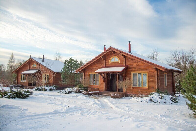 Коттедж 2-местный №4 (Дуплекс с камином)