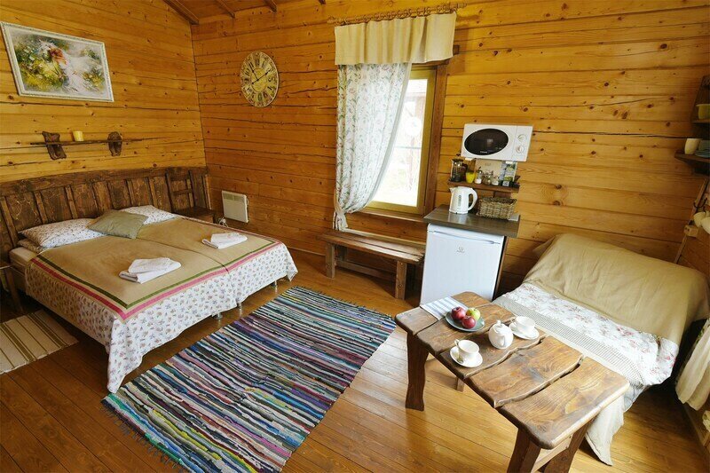 Коттедж 2-местный №6 (Дуплекс с камином)