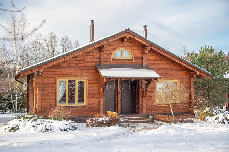 Коттедж 2-местный №6 (Дуплекс с камином)