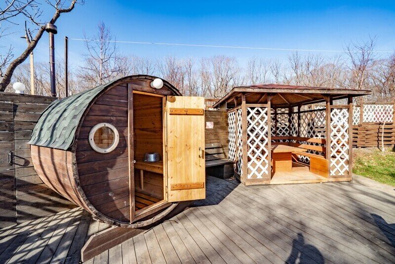 Дом 9-местный (из бруса с баней)