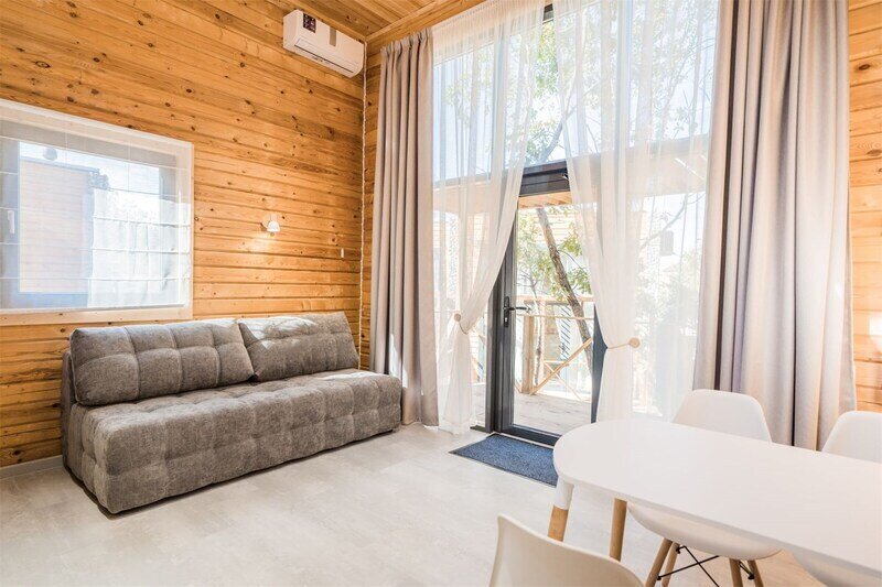 Домик Эко Комфорт плюс 4-местный 2-комнатный