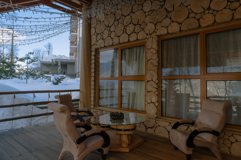 Шале 10-местное 2-этажное