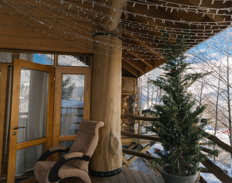 Шале 10-местное 2-этажное