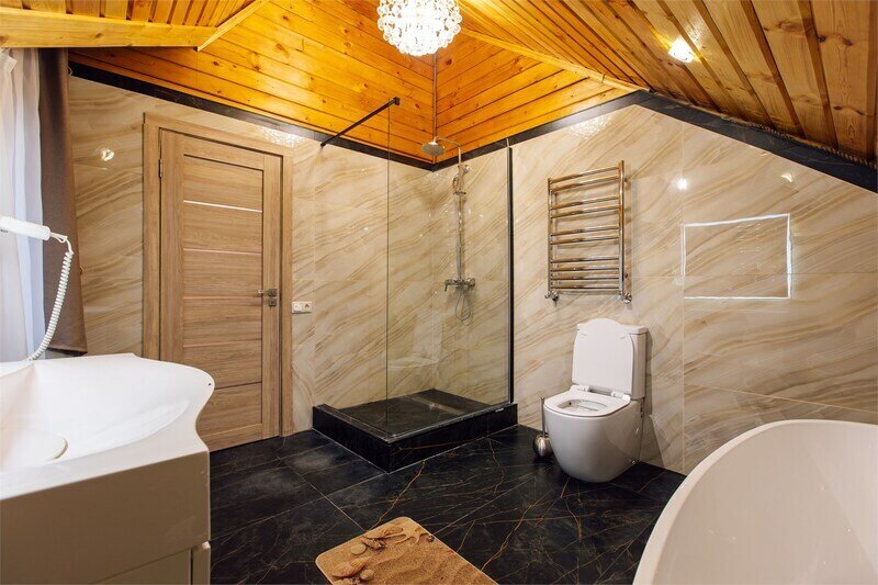 Дом 6-местный Делюкс из бруса