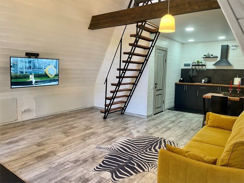 Коттедж А-фрейм А2 4-местный (72 кв.м.)