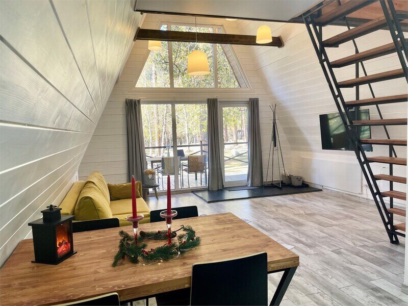 Коттедж А-фрейм А2 4-местный (72 кв.м.)