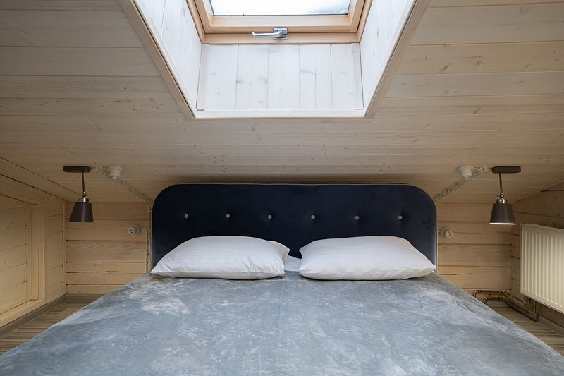 Спальня на мансардном этаже