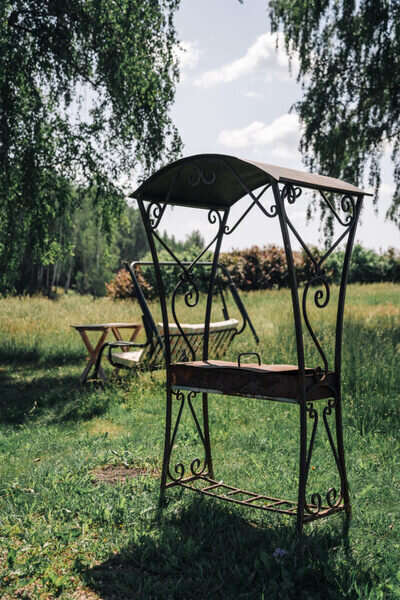 Коттедж 4-местный ВИП (с баней и беседкой на берегу озера)