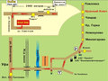 Схема проезда Уфа-Красный ключ