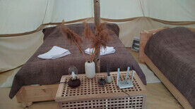 Трёхместный шатёр Белл Тент, Глэмпинг Берег Грифона, Сокольский район