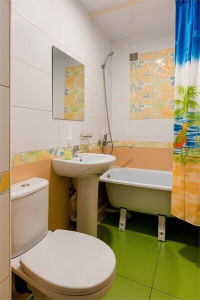 Апартаменты 7-местный 2-комнатный (с кухней)