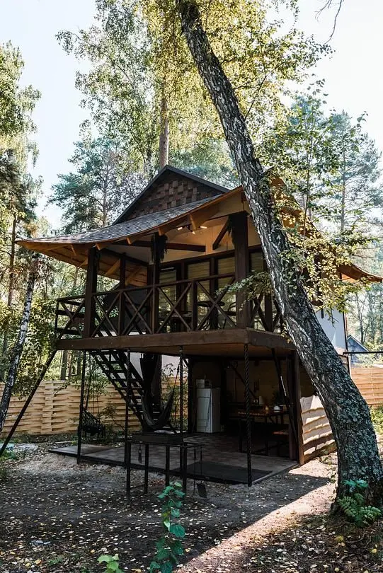 Дом-Шалаш на Усе, Шигонский район (Муранский бор), Самарская область