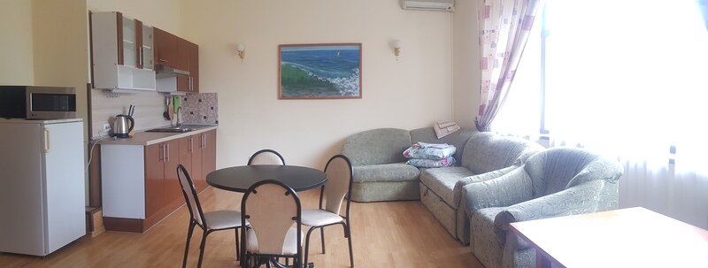 Апартаменты 5-местные 3-комнатные (с 2 спальнями)