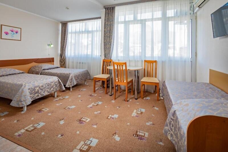 Стандартный 3-местный 1-комнатный (без балкона, корпус № 1)