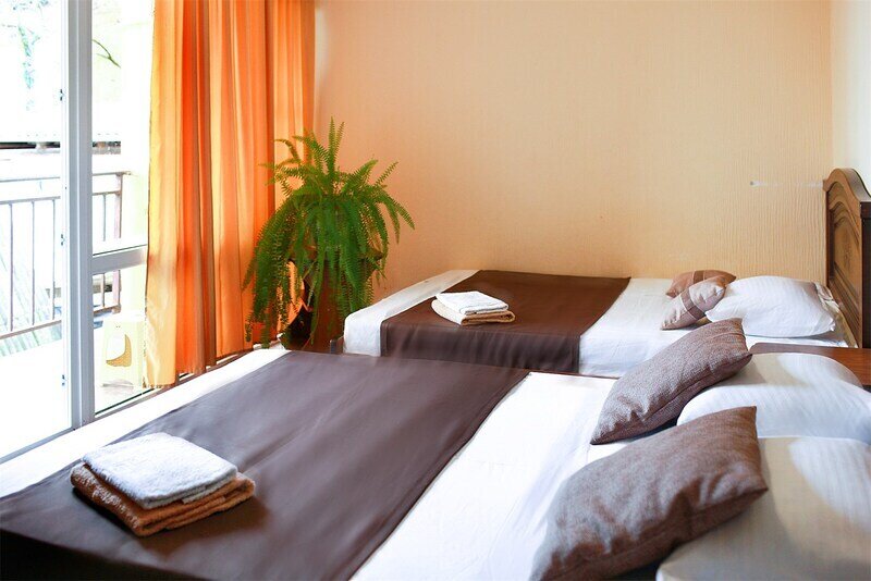 Стандартный 4-местный 1-комнатный