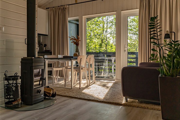 Коттедж 4-местный 3-комнатный Le Petit BBQ