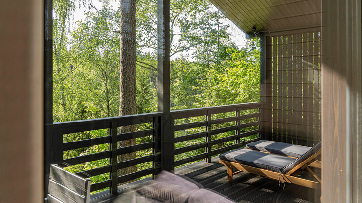 Коттедж 4-местный 3-комнатный Le Petit BBQ