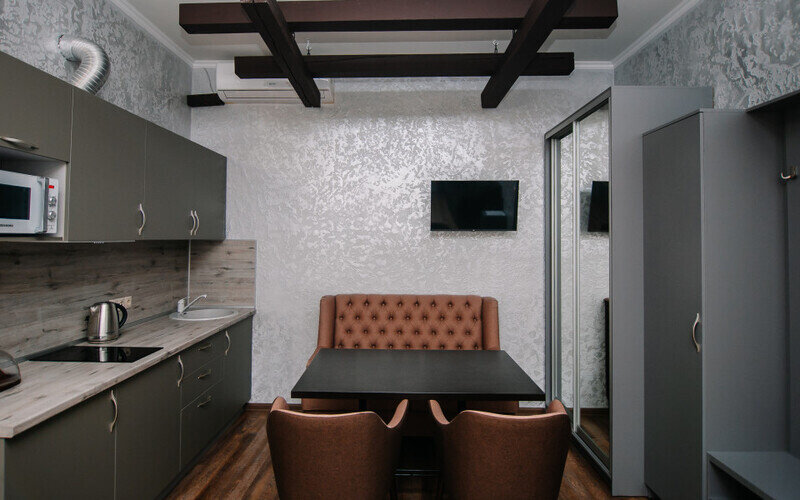 Апартаменты 4-местный 1-комнатный (с кухней)