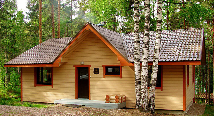 Коттедж 6-местный (с сауной)