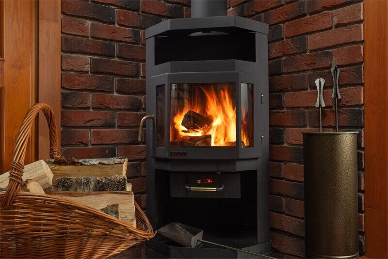 Коттедж 2-местный (с камином)