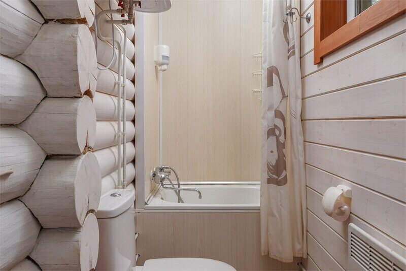 Коттедж 2-местный (с камином)