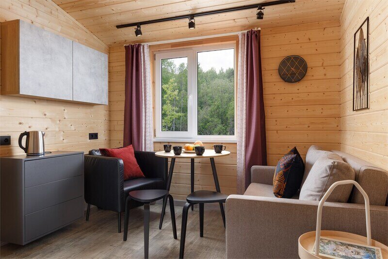 Коттедж 4-местный (в стиле барн)