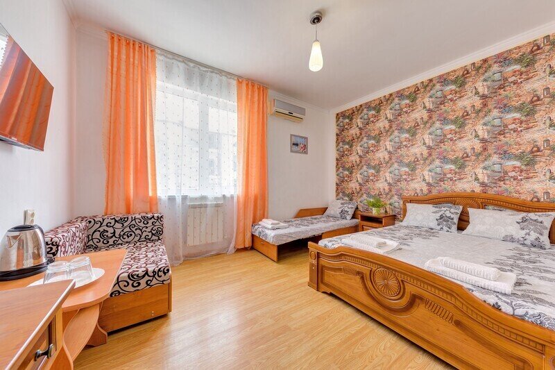 Стандартный 4-местный 1-комнатный