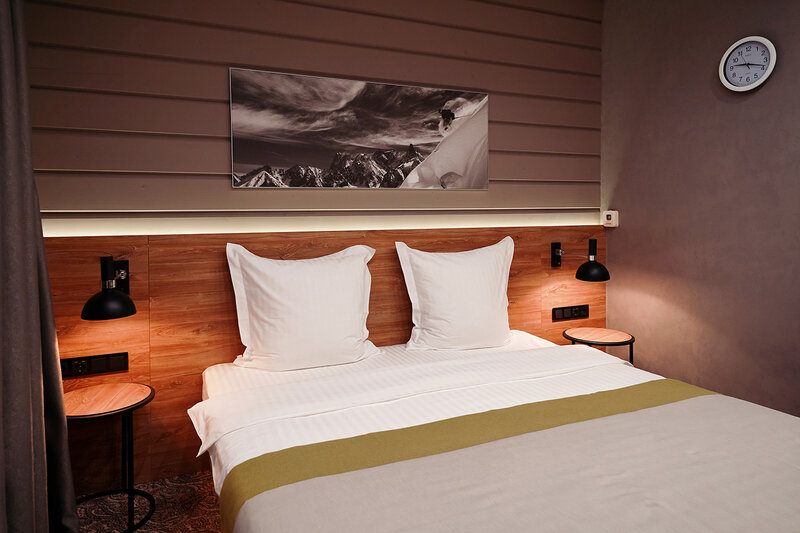 Коттедж 4-местный (с 2 спальнями)