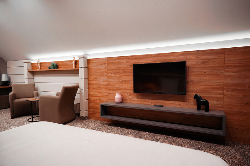 Коттедж 4-местный (с 2 спальнями)