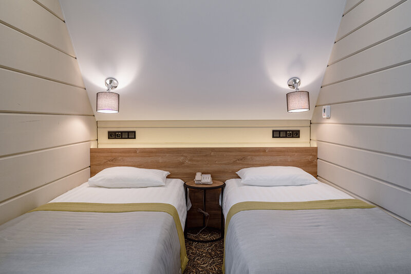 Коттедж 4-местный (с 2 спальнями)